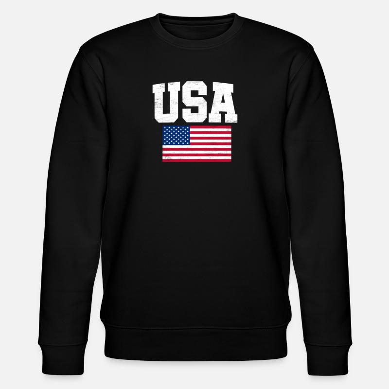 USA - Stanley/Stella Unisex Bio-Sweatshirt CHANGER - Schwarz