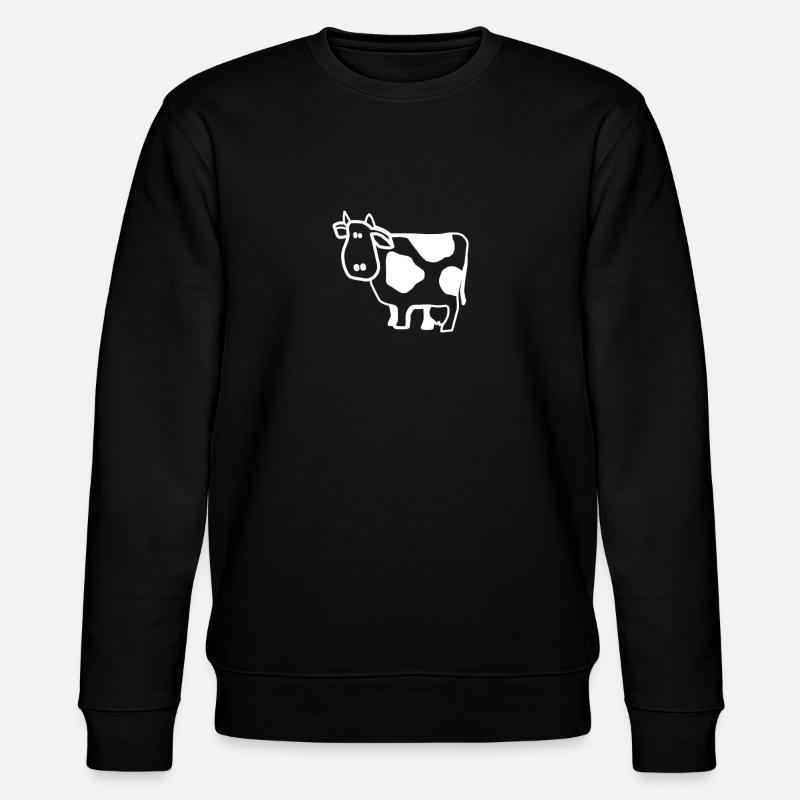 vache - Sweat bio CHANGER Stanley/Stella Unisexe - noir