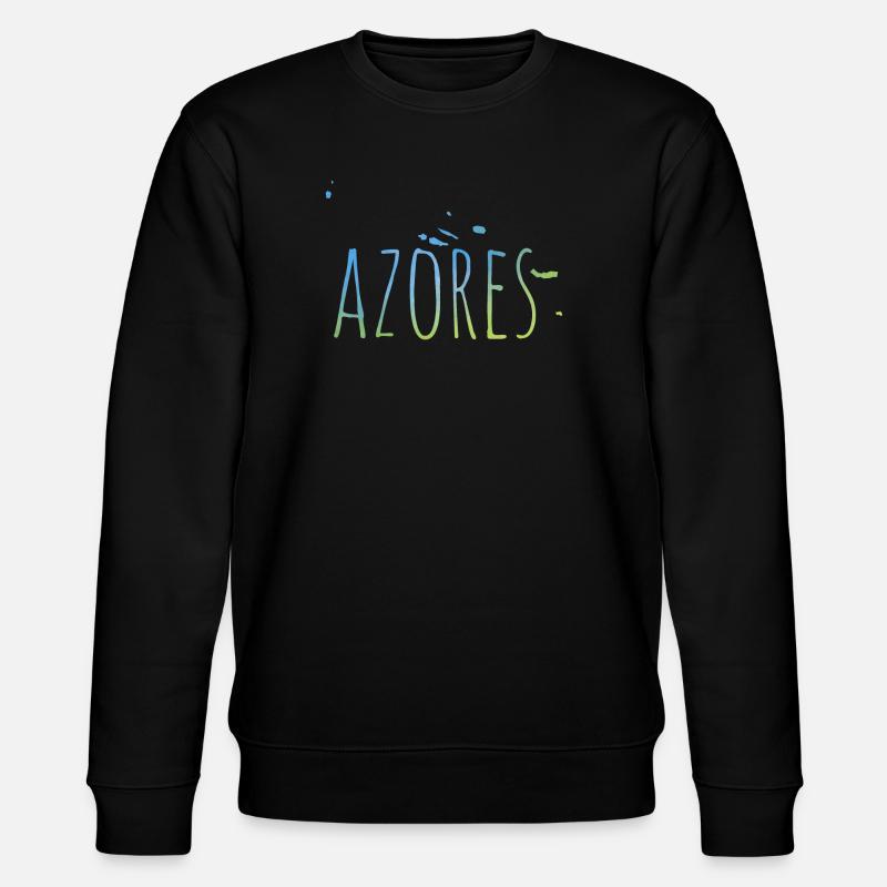 Azores - Stanley/Stella Unisex Bio-Sweatshirt CHANGER  - Schwarz