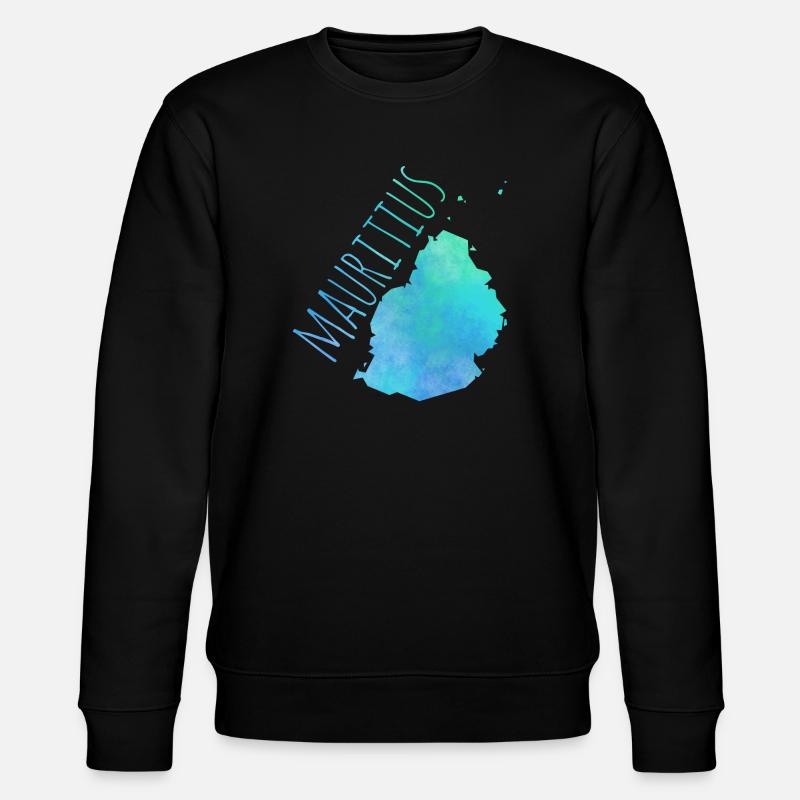 Mauritius - Stanley/Stella Unisex Bio-Sweatshirt CHANGER  - Schwarz