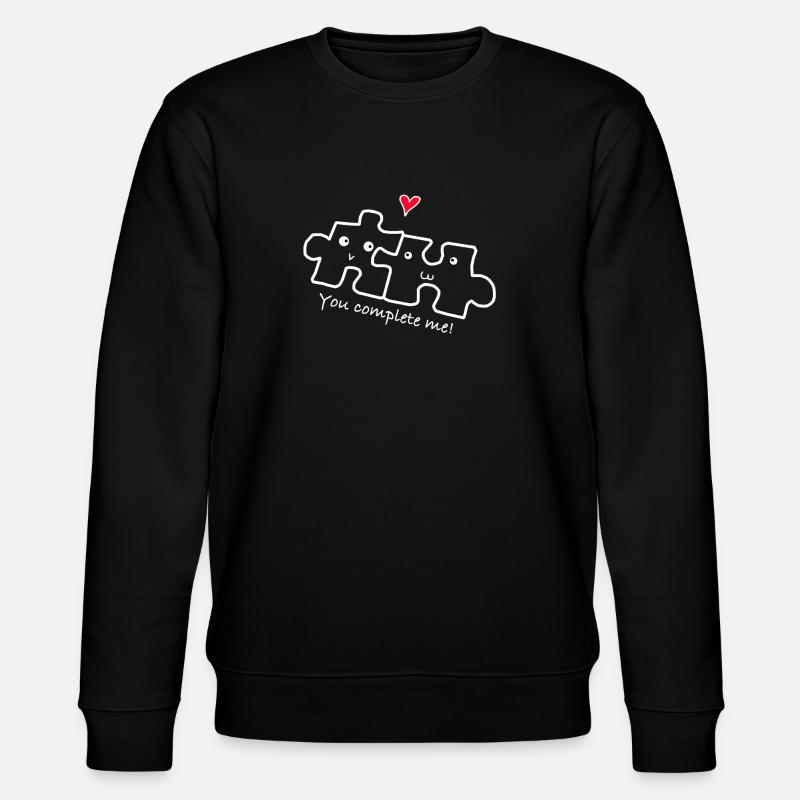 Amour relation couple - Sweat bio CHANGER Stanley/Stella Unisexe - noir