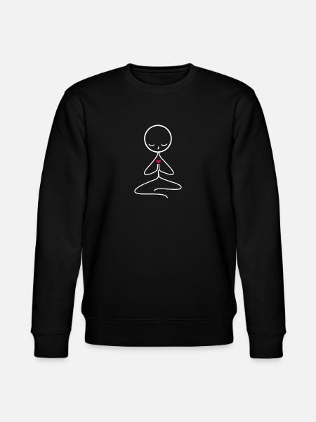 meditation - Stanley/Stella CHANGER Unisex Organic Sweatshirt - black