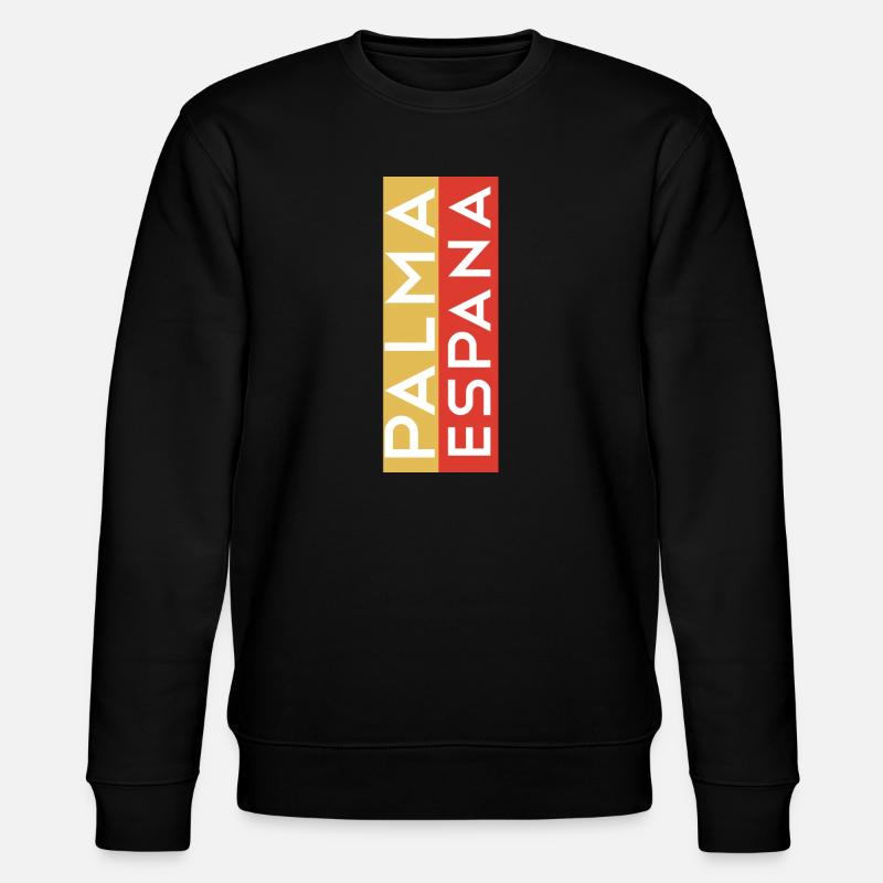 T-shirt souvenir Palma España Pull - Sweat bio CHANGER Stanley/Stella Unisexe - noir