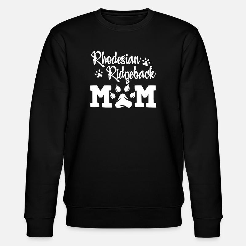 Chemise Rhodesian Ridgeback Mom - Sweat bio CHANGER Stanley/Stella Unisexe - noir