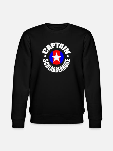 CAPTAIN SCHLABBERHOSE Geschenk - Stanley/Stella Unisex Bio-Sweatshirt CHANGER  - Schwarz
