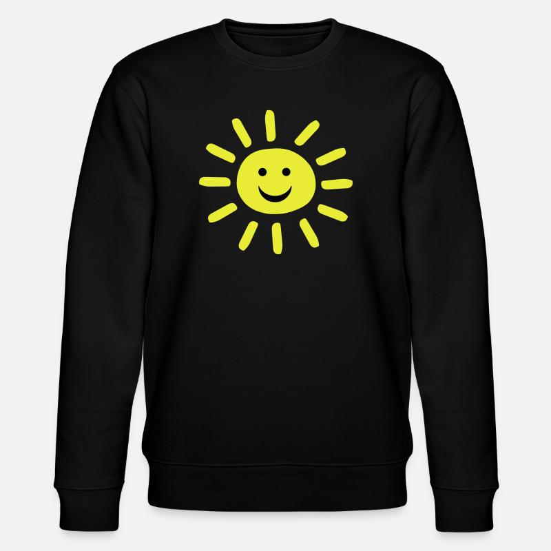 Smiley Summer Sun - Sweat bio CHANGER Stanley/Stella Unisexe - noir