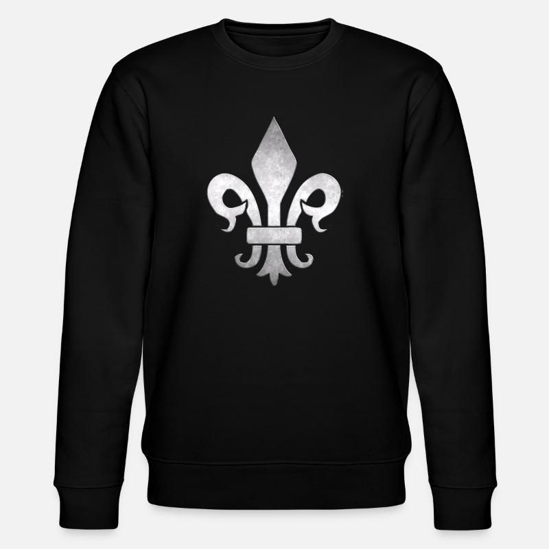 Königssymbol - Stanley/Stella Unisex Bio-Sweatshirt CHANGER  - Schwarz