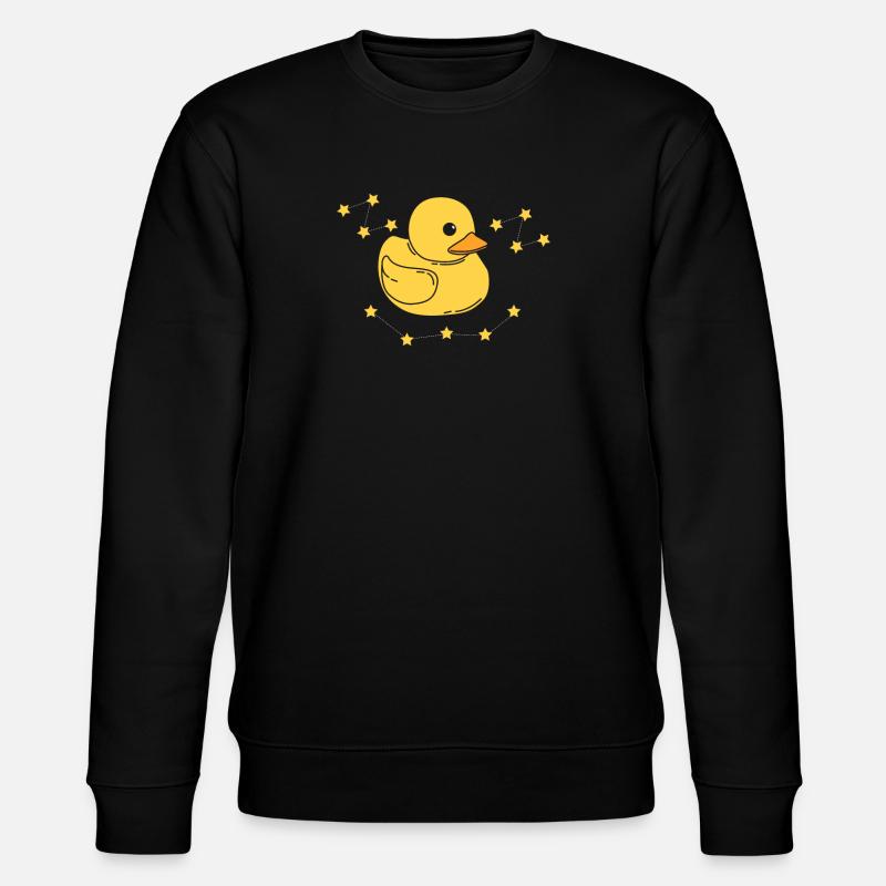 Bath Duck - Stanley/Stella CHANGER Unisex Organic Sweatshirt - black