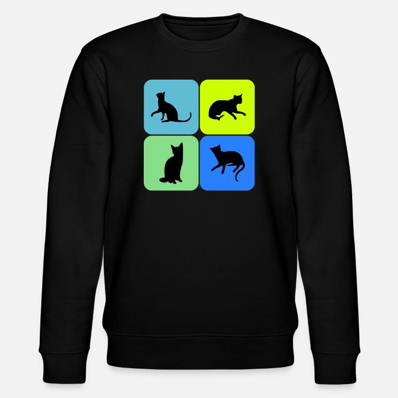 chat chat chat, cadeau - Sweat bio CHANGER Stanley/Stella Unisexe - noir