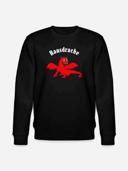 Hausdrache - Stanley/Stella Unisex Bio-Sweatshirt CHANGER - Schwarz