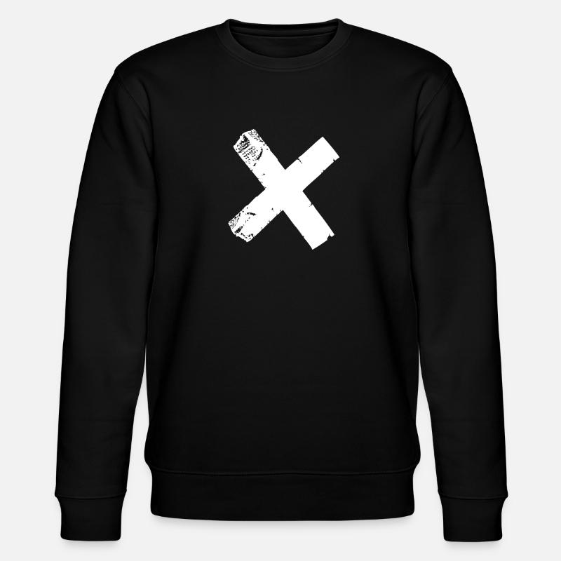 X-tape - Stanley/Stella CHANGER Unisex Organic Sweatshirt - black