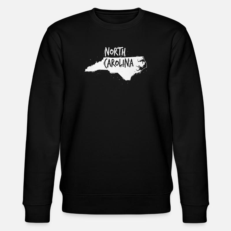 North Carolina - Stanley/Stella Unisex Bio-Sweatshirt CHANGER  - Schwarz