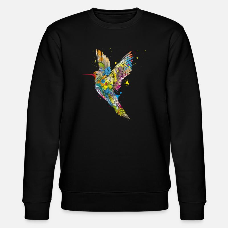 Graffiti de Colibri - Sweat bio CHANGER Stanley/Stella Unisexe - noir