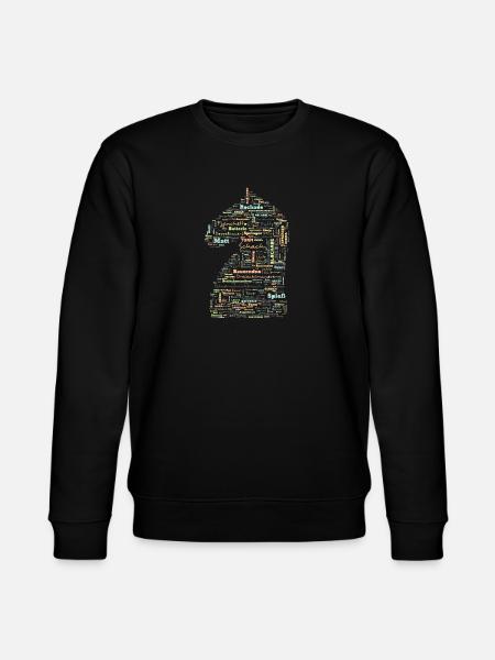 Chess chess terms Springer - Stanley/Stella CHANGER Unisex Organic Sweatshirt - black