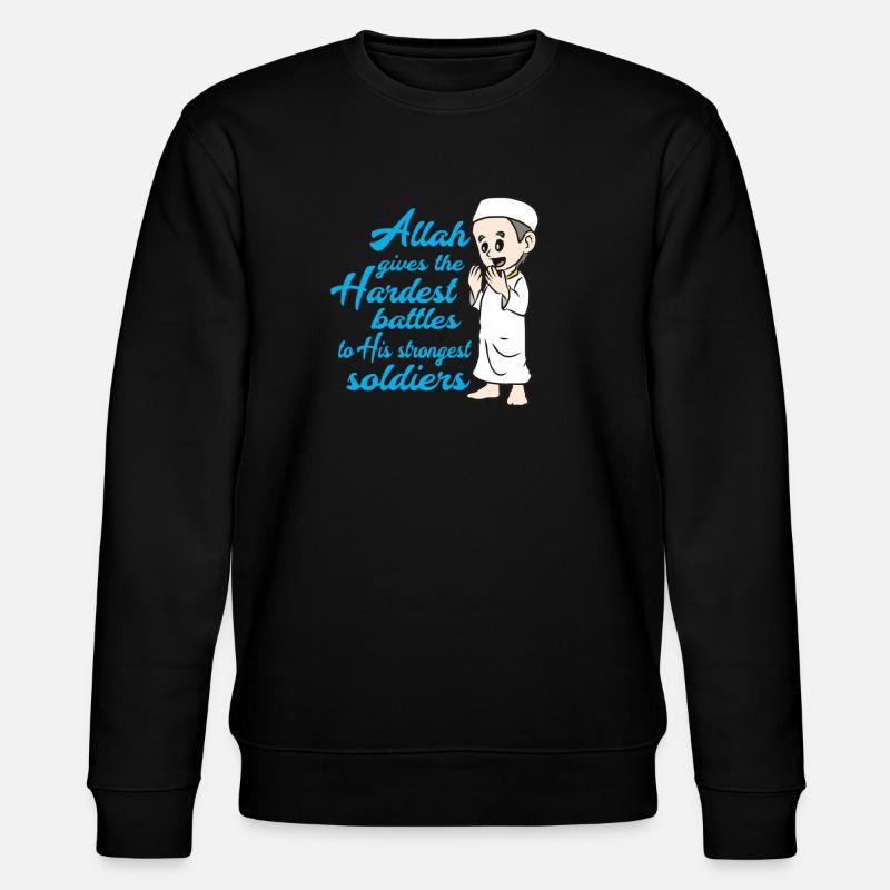 Muslim Islam - Stanley/Stella Unisex Bio-Sweatshirt CHANGER  - Schwarz
