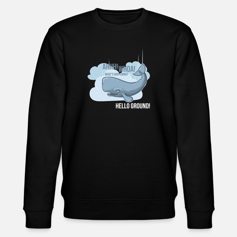 Hello Ground! - Sweat bio CHANGER Stanley/Stella Unisexe - noir