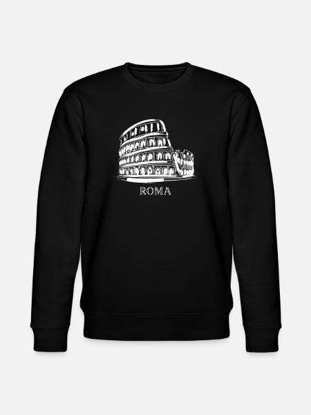 Colosseum Amfiteater Rom Roma Rom Italien Italien - Stanley/Stella økologisk unisex-sweatshirt CHANGER  - sort