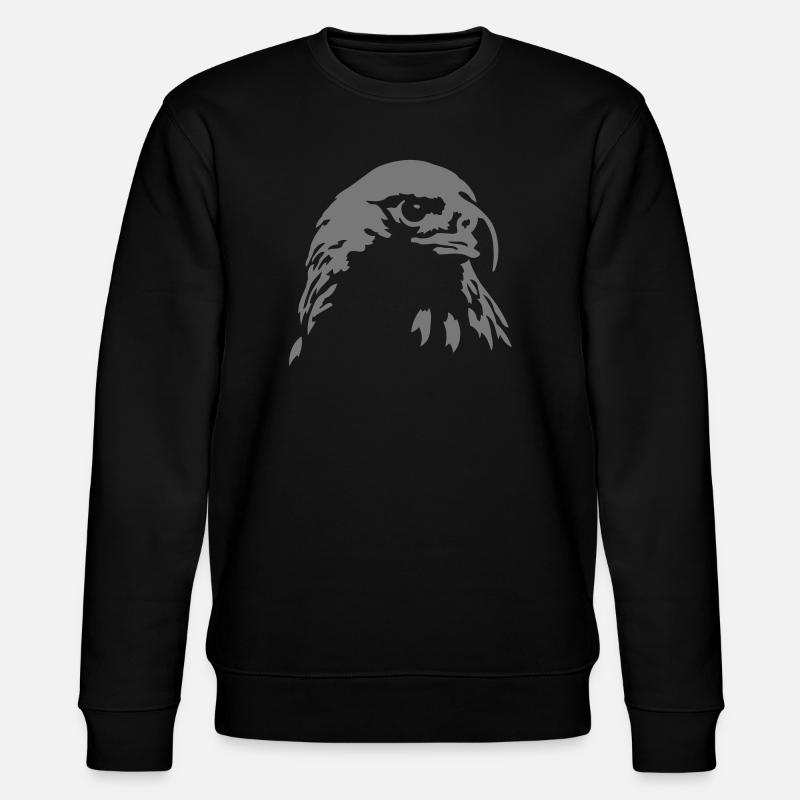Adler - Stanley/Stella Unisex Bio-Sweatshirt CHANGER  - Schwarz