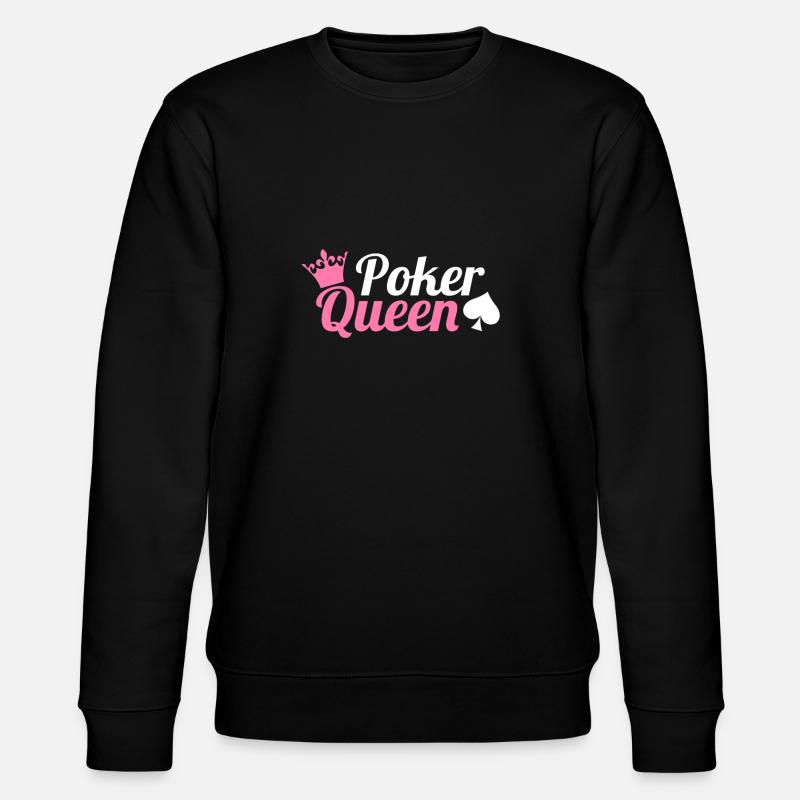 Reine de poker - Sweat bio CHANGER Stanley/Stella Unisexe - noir