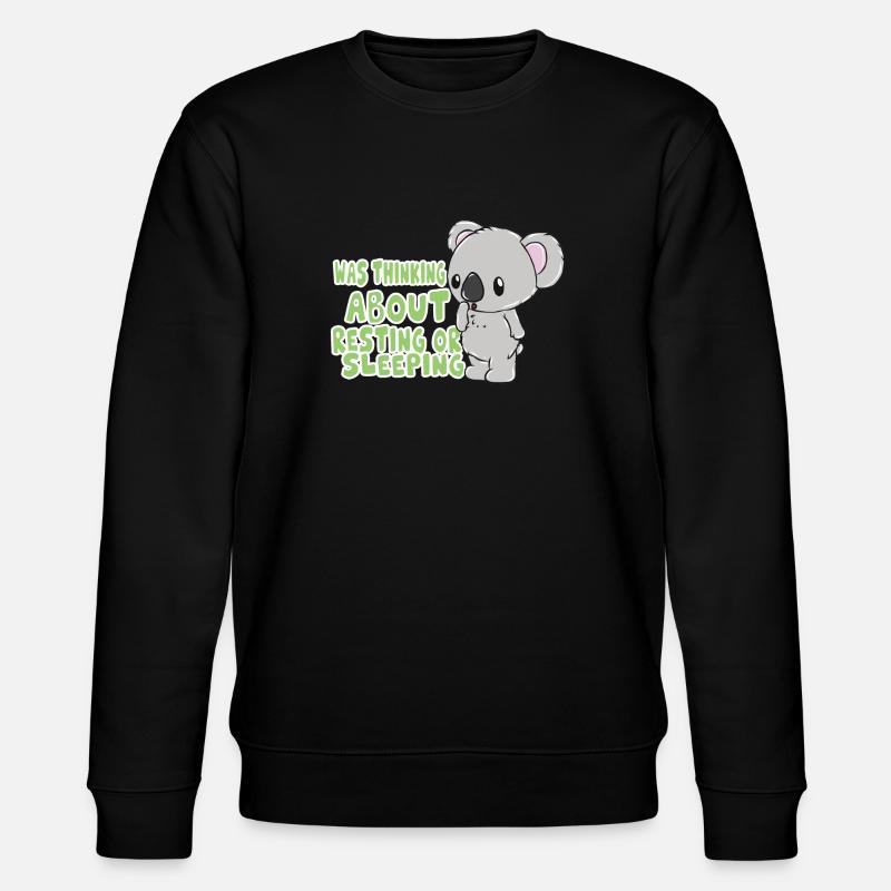 Koala - Stanley/Stella Unisex Bio-Sweatshirt CHANGER - Schwarz