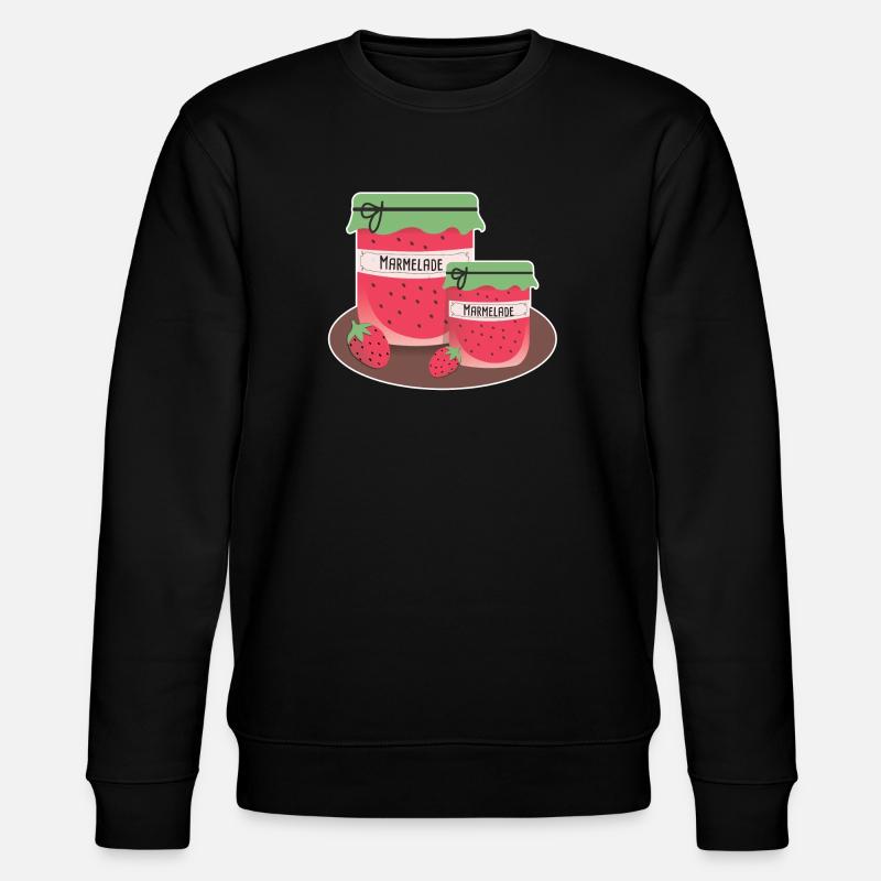 Marmelade - Stanley/Stella Unisex Bio-Sweatshirt CHANGER  - Schwarz