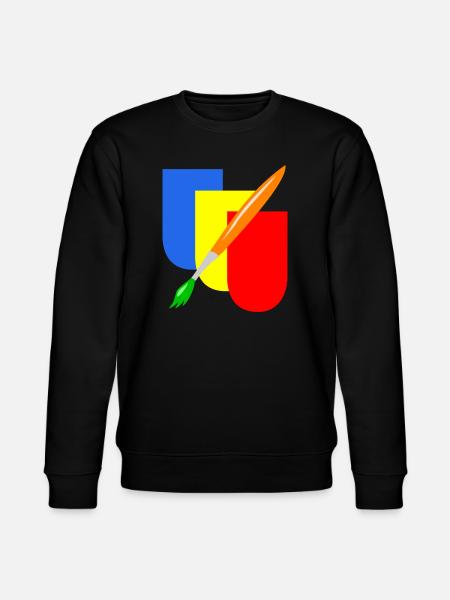 maler wappen handwerk - Stanley/Stella Unisex Bio-Sweatshirt CHANGER - Schwarz