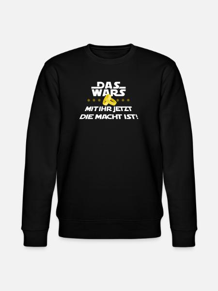 The Wars saying bachelor party wedding eve - Stanley/Stella CHANGER Unisex Organic Sweatshirt - black