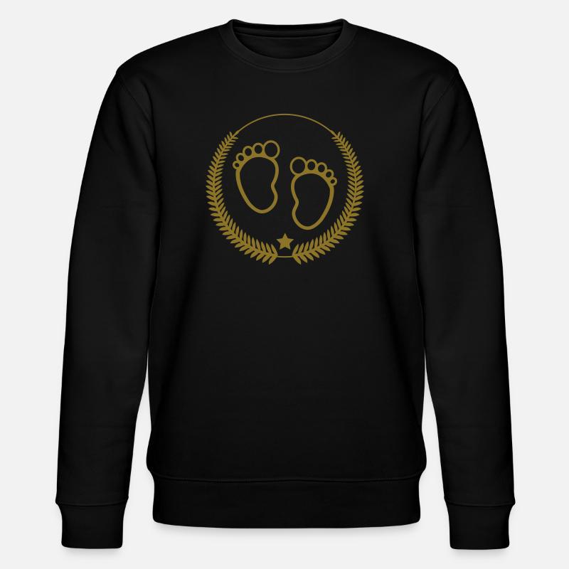Baby / Bébé - Stanley/Stella Unisex Bio-Sweatshirt CHANGER  - Schwarz