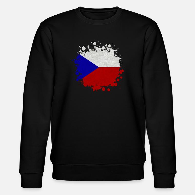 Tchéquie / Cadeau de Prague drapeau - Sweat bio CHANGER Stanley/Stella Unisexe - noir