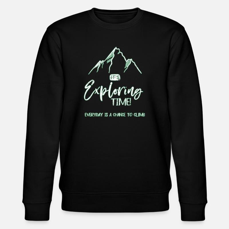 montée - Sweat bio CHANGER Stanley/Stella Unisexe - noir