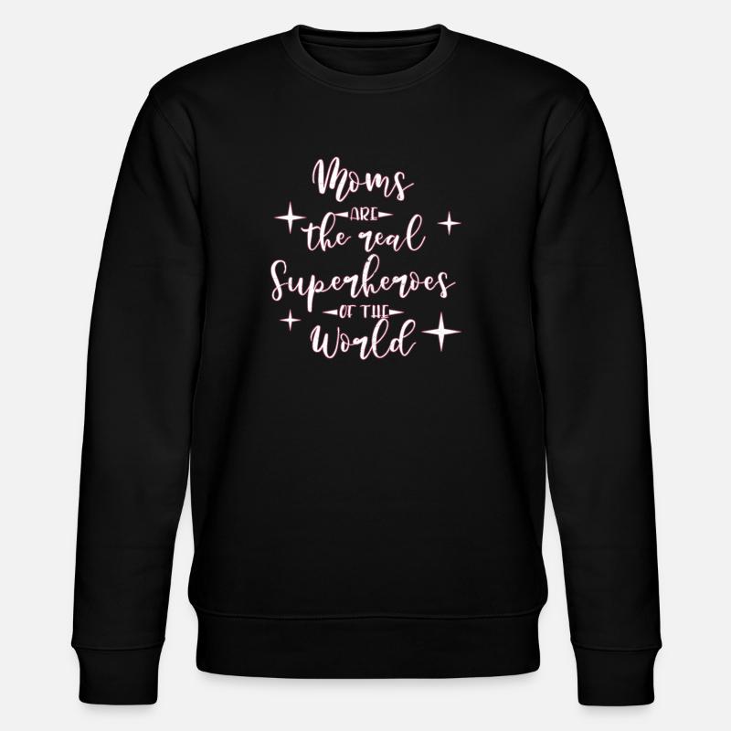 Mama Mutter - Stanley/Stella Unisex Bio-Sweatshirt CHANGER  - Schwarz