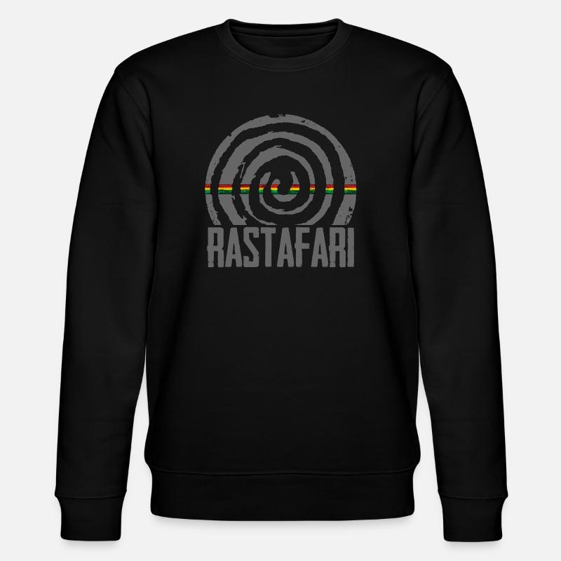 Reggae Rastafari - Stanley/Stella Unisex Bio-Sweatshirt CHANGER  - Schwarz
