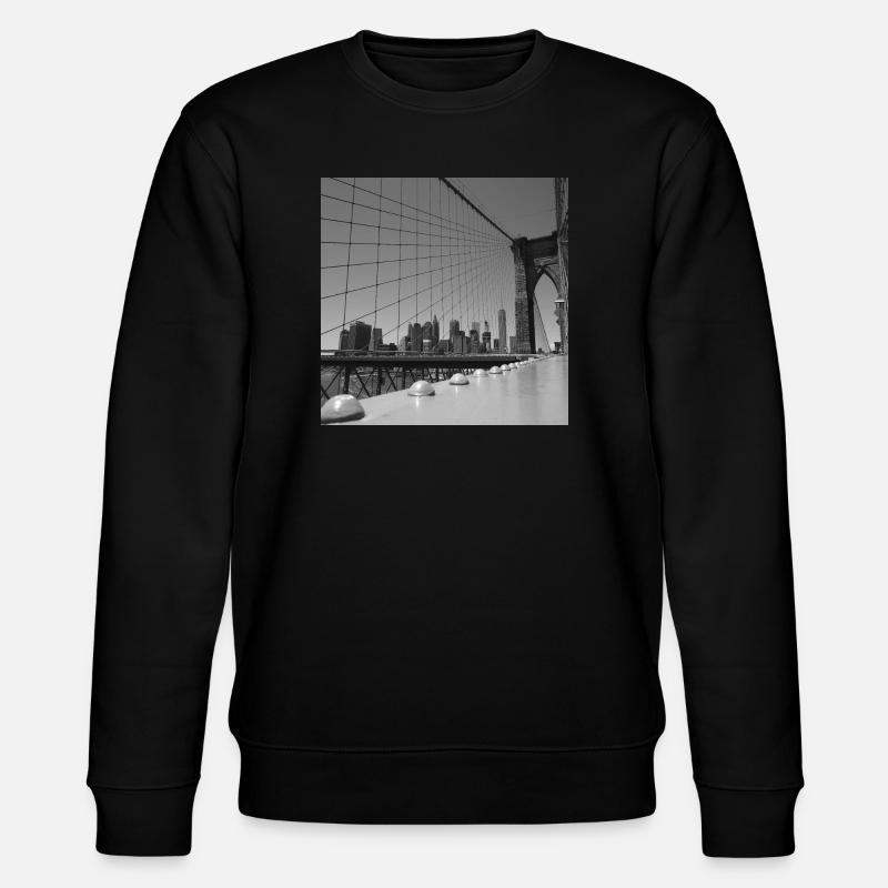 Pont de Brooklyn - Sweat bio CHANGER Stanley/Stella Unisexe - noir