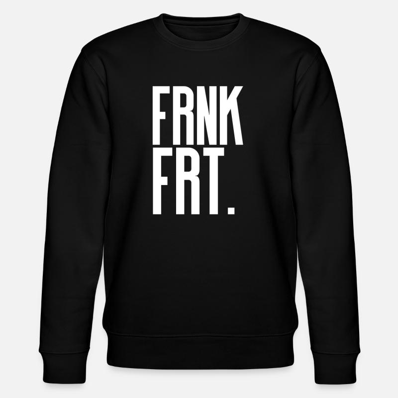 Frankfurt - Stanley/Stella Unisex Bio-Sweatshirt CHANGER  - Schwarz