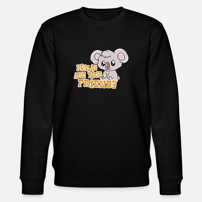 Koala - Sweat bio CHANGER Stanley/Stella Unisexe - noir