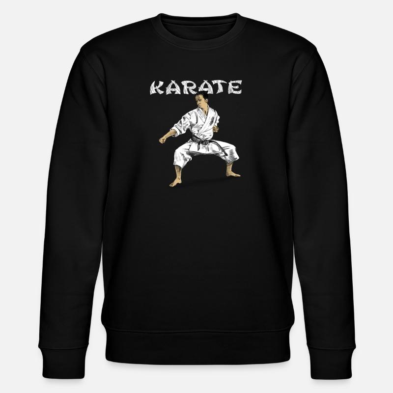 Karate - Stanley/Stella Unisex Bio-Sweatshirt CHANGER  - Schwarz