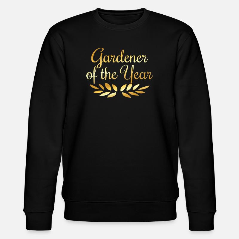 Årets gartner gartner gartner - Stanley/Stella økologisk unisex-sweatshirt CHANGER  - sort