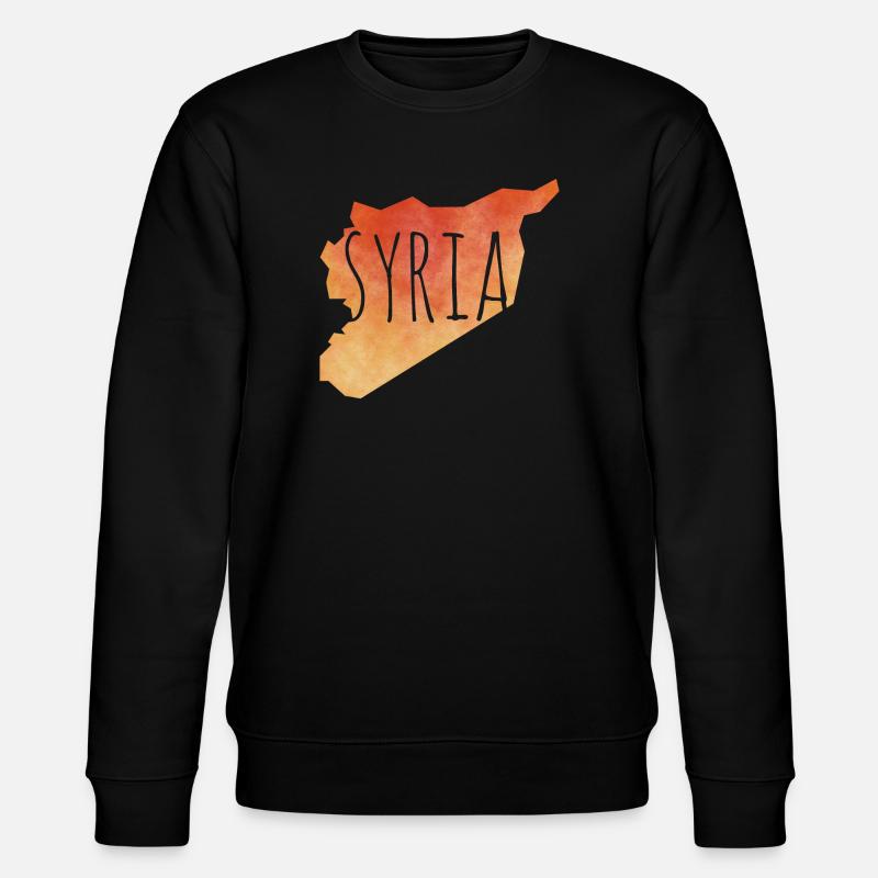 Syria - Stanley/Stella Unisex Bio-Sweatshirt CHANGER  - Schwarz