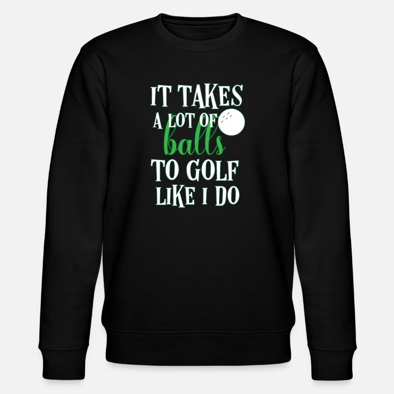 Golf - Stanley/Stella Unisex Bio-Sweatshirt CHANGER  - Schwarz