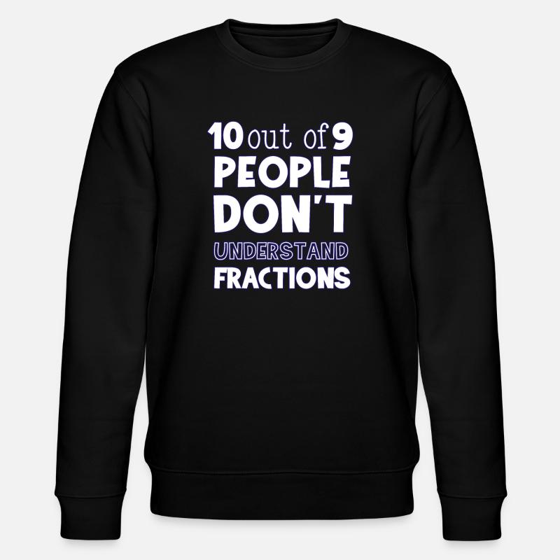 Mathe - Stanley/Stella Unisex Bio-Sweatshirt CHANGER  - Schwarz