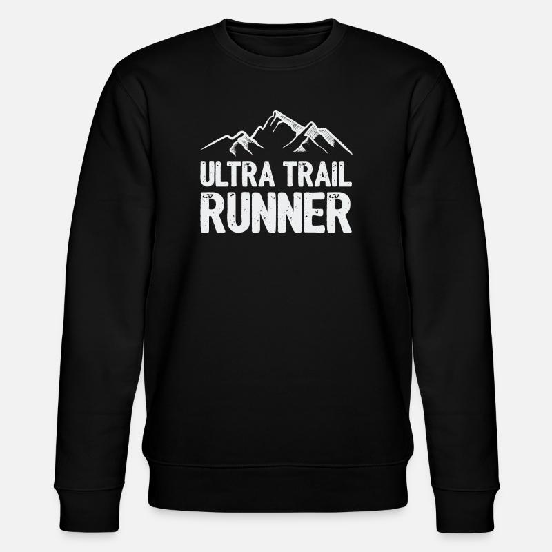 Ultra Trail Runner - Sweat bio CHANGER Stanley/Stella Unisexe - noir