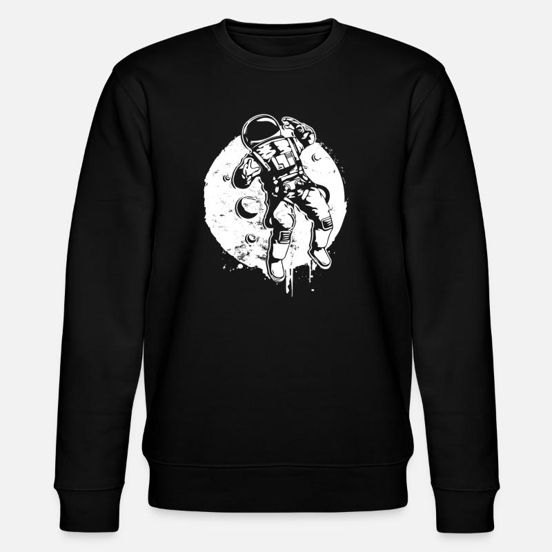Moon Astronaut Space Rocket Alien - Sweat bio CHANGER Stanley/Stella Unisexe - noir