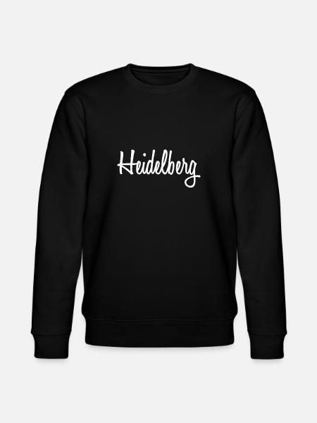 Heidelberg Script Schriftzug - Stanley/Stella Unisex Bio-Sweatshirt CHANGER  - Schwarz