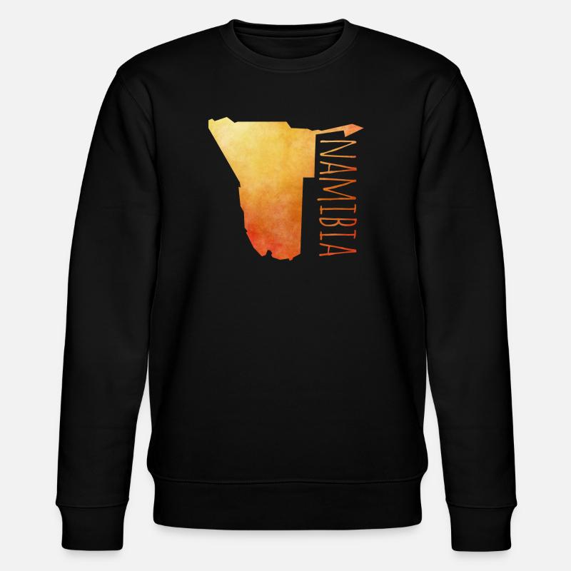 Namibia - Stanley/Stella Unisex Bio-Sweatshirt CHANGER  - Schwarz