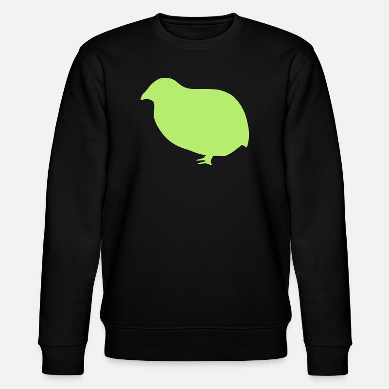 caille - Sweat bio CHANGER Stanley/Stella Unisexe - noir