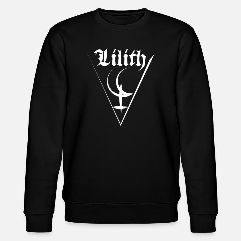 Symbol von Lilith - Stanley/Stella Unisex Bio-Sweatshirt CHANGER  - Schwarz