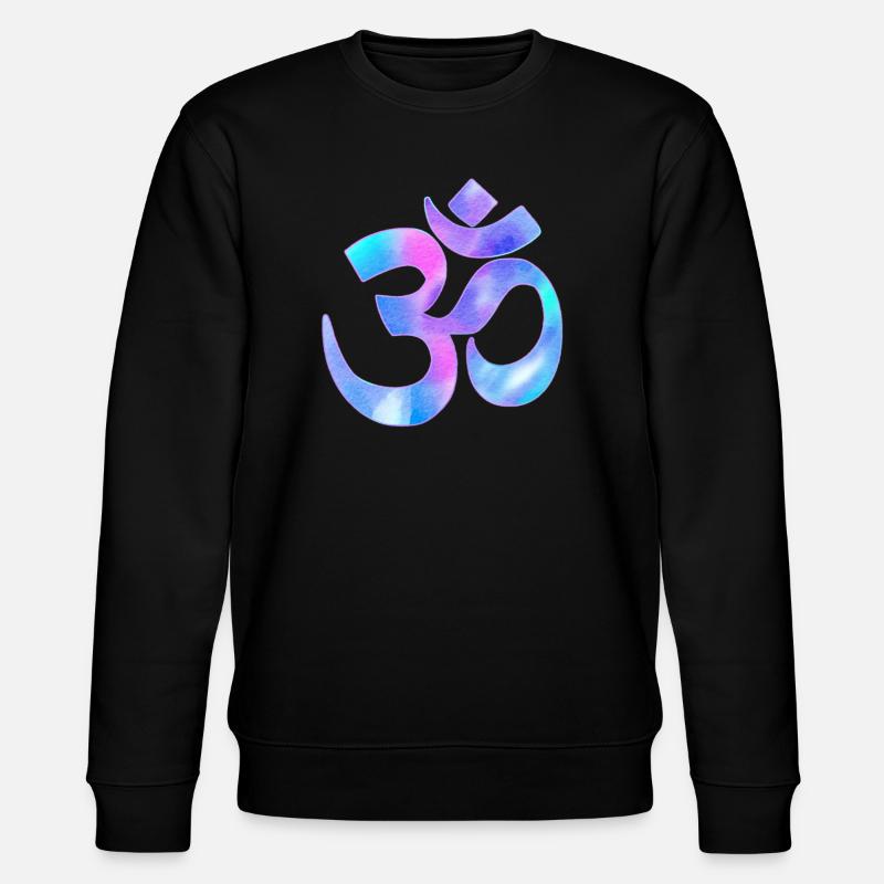 Om - Stanley/Stella CHANGER Unisex Organic Sweatshirt - black