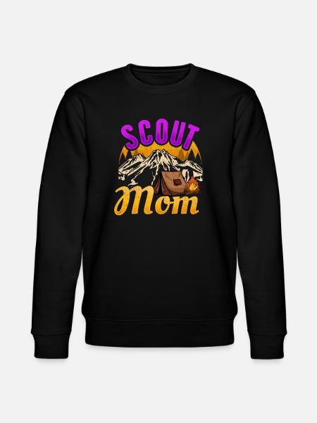 Scout Tents Scout Camp - Stanley/Stella CHANGER Unisex Organic Sweatshirt - black