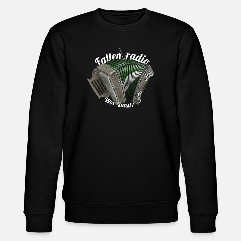 Faltenradio | ZiachON! - Stanley/Stella Unisex Bio-Sweatshirt CHANGER - Schwarz