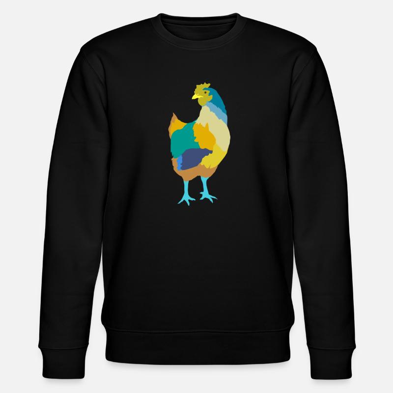 Poulet - Sweat bio CHANGER Stanley/Stella Unisexe - noir